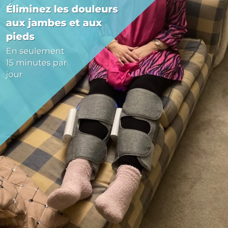 Appareil de Massage Jambes – Drainage Lymphatique et Soulagement des Jambes Lourdes
